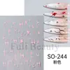 Beleza Completa Transfronteiriça Novos Adesivos de Nail Art Ins Outono Aurora Laser Folha de Bordo Adesivos de Nail Art