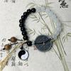 [Wuji] Montaña Gemela Taiji Fantasma Gastando Dinero en Cordones para la Nueva Cuerda de Mano China Tejida Pulsera para Jóvenes