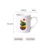 Louça Árabe Personalizada Conjunto de Tigela e Prato de Cerâmica do Oriente Médio Bule Xícara de Café Prato de Bolo de Camada Dupla Prato de Lanche