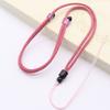 Nuevo par ajustable de jade hetiano, tirador de plata, seda, sándalo, bricolaje, cordón colgante, accesorios, línea trenzada, collar de jade, cuerda