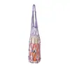 Bolsa de Malla Universal para Taza Bolso Tote Aislante para Taza Tejido a Mano Disponible en Múltiples Colores Cubierta Protectora para Botella de Agua Infantil Transfronterizo