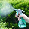 Botella de Spray con Forma de Bombilla de Colores para Riego de Jardín Botella de Spray de Plástico Rociador Pequeño de Bomba Manual con Niebla Fina Botella de Spray de Bombilla