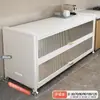 Estante de Almacenamiento para Cocina, Gabinete Lateral de Almacenamiento para Comedor de Pizarra de Pie, Banco de Trabajo Multifuncional, Gabinete de Almacenamiento Integrado Montado en la Pared