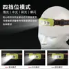 Linterna Frontal de Luz Fuerte al Por Mayor para Exteriores Multifuncional Led Transfronteriza Lámpara de Minero Pesca Mini Linterna Frontal con Sensor