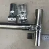 20/25/32 tubo redondo de acero inoxidable conector galvanizado de seis puntas móviles sin soldadura hebilla de fijación accesorios