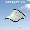 Sombrero para el Sol para Mujer Nuevo Verano Anti-UV Cubre Rostro Sombrero para el Sol para Correr Deportes Lengua de Pato Sombrero de Copa Vacío Parte Superior Sombrero Pequeño que Muestra el Rostro