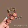 Pinza para el Cabello Estilo Coreano Dongdaemun de Perlas Rosas y Pedrería para Mujer, Usada para Organizar el Flequillo y Crear un Peinado de Princesa, Accesorio para el Cabello de Lujo Ligero