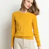 Nuevo Suéter de Punto de Cuello Redondo Otoño e Invierno para Mujer, Suéter Versátil y de Moda para Usar como Capa Base, Suéter Transfronterizo, Venta al por Mayor de una Pieza