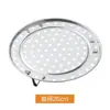 Bandeja para Cocinar al Vapor en Wok Acero Inoxidable Engrosada Rejilla Densa para Cocinar al Vapor Cesta Vaporera Cocina Doméstica Multifuncional Inserto Vaporizador Rejilla para Baño María