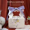 2025 Nova Caixa de Doces de Casamento Chinoiserie Bolsa Grande Capacidade Estilo Ins Caixa de Presente para Acompanhantes de Casamento Caixa de Embalagem para Doces de Casamento
