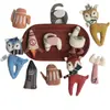 Muñecas, Juguetes, Casas de Muñecas, Animales Pequeños, Renos Pequeños, Adornos Colgantes, Artículos Decorativos, Artículos de Regalo, Muñecas de Tela al por Mayor en Stock