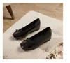 Zapatos Planos Mary Jane con Lazo Aumentadores de Altura Interna para Mujer Estilo Nuevo 2026 Zapatos Perezosos Slip-on