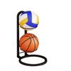 Estante de almacenamiento de bolas transfronterizo de Amazon Estante de almacenamiento de baloncesto doméstico Equipo deportivo de interior para niños Bola de pie