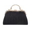Bolso de Mano Nuevo Listo para E-Commerce, Estante Retro, Bolso de Noche Incrustado de Diamantes, Bolso Cruzado de Cadena de Mano a la Moda