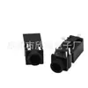 Conector Hembra DC SMD Conector de Alimentación DC DC031A 3.5 de Cuatro Pines Resistente a la Temperatura Horizontal con Pin de Posicionamiento Resistente a Altas Temperaturas