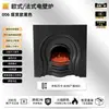 Tonglubao Jaula de Pájaros Estilo Francés Chimenea Eléctrica Calentador de Llama de Aluminio Fundido Sala de Estar en Casa Decorativo Núcleo de Chimenea Atomizado