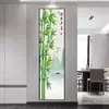 Pintura decorativa de tira delgada para el recibidor, pegatina simple para pasillo y pasillo, versión vertical para columnas estrechas, arte de pared autoadhesivo, una opción de regalo perfecta