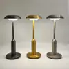 Luminária de Mesa para Bar e Restaurante Modelo Novo Transfronteiriça Carregamento USB Luz de Ambiente LED Luminária de Mesa de Hotel de Metal Luz de Ambiente Regulável