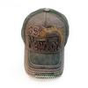 Gorra de Béisbol Lavada Vintage con Letras Estilo Europeo y Americano para Exteriores Primavera y Verano Unisex de Mezclilla Pico de Pato Casual Protección Solar Sombrero