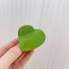 Horquilla de estilo coreano con forma de corazón de melocotón y ácido acético, color caramelo, estilo veraniego, con forma de tiburón, para chica.