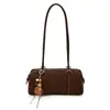 Bolso de mano retro de nicho para ir al trabajo, nuevo bolso de moda para mujer Otoño 2026, bolso de axila de gran capacidad versátil tipo almohada