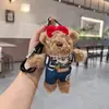 Urso de Pelúcia Fofo Ursinho Fofo Brinquedo Macacão Boneca Animal de Pelúcia Urso Boneca de Pano Bolsa Decoração