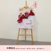 Ceremonia de Entrega de Coche Ventana Decoración de Boda Columna de Flores Arte Floral Tienda 4s Soporte de PVC de Bienvenida Columna de Papel Adornos de Decoración