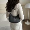 2024 Nuevo Diseño Nicho de Moda Bolso Simple Francés de Diseño Nicho de un Solo Hombro para Axila Bolso de Media Luna Hermoso de un Solo Hombro para Mujer