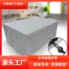 Funda para Muebles de Jardín de Exterior de Venta Caliente Transfronteriza, Funda para Mesa de Exterior Gris Plateado, Tela Oxford 210D, Impermeable