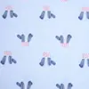Capa para bolsa de roupas de algodão estampado, malha de algodão classe A para bebês, 300 peças, estampado, dupla face