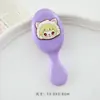 Peine de Animales Lindos de Dibujos Animados con Airbag Mini Peine de Peluquería para el Hogar Peine Portátil con Cojín de Aire para Estudiantes Peine Masajeador para Cabello Largo