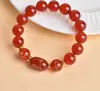 Pulseiras de Vidro Vermelho, Pulseiras de Vidro Vermelho de Alta Qualidade para os Doze Signos do Zodíaco, Pulseiras e Joias, Entrega no Atacado