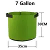 Bolsas Americanas No Tejidas para Plántulas Bolsas de Vivero Bolsas de Nutrientes Bolsas para Macetas Bolsas de Plantación Vasos de Nutrientes Engrosados para Plantar Árboles Cajas para Cultivo de Verduras