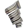 Bico de pato de aço inoxidável 304 Bico de sopro Universal tipo slot ajustável Faca de ar Bico plano em forma de ventilador de resfriamento