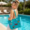 Bolsa de Playa de Eva Producto de Venta Caliente Transfronteriza Bolso de Mano para Vacaciones en Piscina Bolso de Mano Grande de Verano para Mujer Práctico