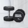 Mancuernas Recubiertas de Goma para Hombres y Mujeres, Fitness para Uso en Casa, Combinación de Juego de Mancuernas Específico para Gimnasio Profesional, Equipo Comercial