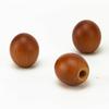 Puxador Cogumelo de Furo Único em Madeira Maciça para Guarda-Roupa e Armário, Acessórios de Cabeça de Cogumelo para Gaveta de Madeira Atacado de Fábrica, Madeira de Pinus Decorativa