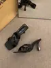 Sandálias de Tiras Cruzadas Estilo Francês de Nicho, Sapatos de Fada, Novo Estilo de Verão 2024, Sandálias Elegantes Pretas de Salto Alto para Uso Externo