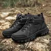 Nuevos zapatos deportivos casuales de caña alta para hombre de gran tamaño, zapatos para correr al aire libre, zapatos de senderismo de suela gruesa, en stock, de otoño transfronterizos