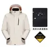 Chaqueta para exteriores wenhouu para hombre, conjunto de dos piezas de forro polar compuesto ultrafino tres en uno, ropa de montañismo impermeable cálida para mujer