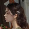 Nuevo Clip para el Cabello de Sirena Accesorios para el Cabello Clip de Flequillo de Perlas de Alta Gama Clip Lateral para Mujer Clip de Pico de Pato Accesorios para Tarjeta de Cabello