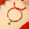Accesorios para el Festival del Bote del Dragón Bolsitas Perfumadas Bordado Hecho a Mano DIY Tejido de Cuerda de Cinco Colores Zongzi Estilo Antiguo Hojas Iridescentes Accesorios Venta al por Mayor