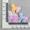 Accesorios para Fundas de Teléfono Móvil Accesorios de Resina Pegamento Crema Alas Unicornio DIY Accesorios para el Cabello Lazos Pinza BB Material