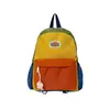 Mochila Infantil Nueva Bloque de Color Bolsa Escolar para Jardín de Infancia Niños y Niñas de Primaria Mochila Ligera Casual de Viaje Moderna