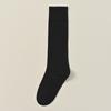 Calcetines largos para mujer hasta la pantorrilla, calcetines hechos a mano sin costuras en la puntera, algodón puro, para primavera, otoño e invierno, calcetines de rodilla alta