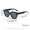 Lentes de Sol para Mujer Hombre, Lentes de Sol Polarizados de Moda Clásica para Mujer Hombre UV400