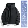 Chaqueta Impermeable Cortavientos de Estilo Nuevo para Mujer Tres en Uno para Personas Bajas Ropa de Montañismo Otoño/Invierno Sichuan-Tíbet para Hombre