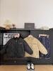 Xianao 2023 Ropa de invierno para niños, abrigo acolchado de algodón para niños, abrigo cálido de estilo coreano bordado a juego, abrigo acolchado de algodón de invierno para niños