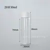 Botella sub-empaque transparente 20/50/100ml botella de muestra botella de agua 200 ml botella cosmética 1 litro botella de plástico