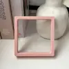 Caja de uñas de moda de nicho en stock logo dorado pendientes collar almacenamiento de joyas caja con cajón de exhibición